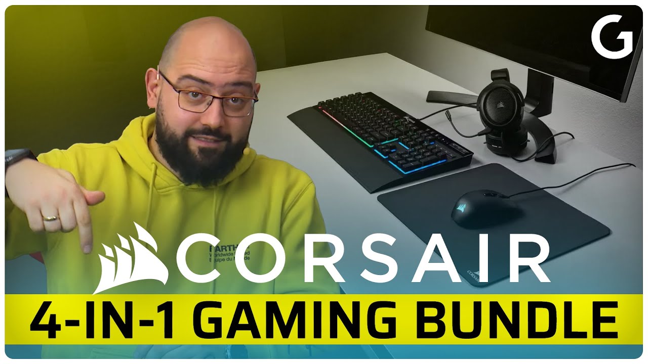 Corsair 4-in-1: Най-добрият старт за геймъри