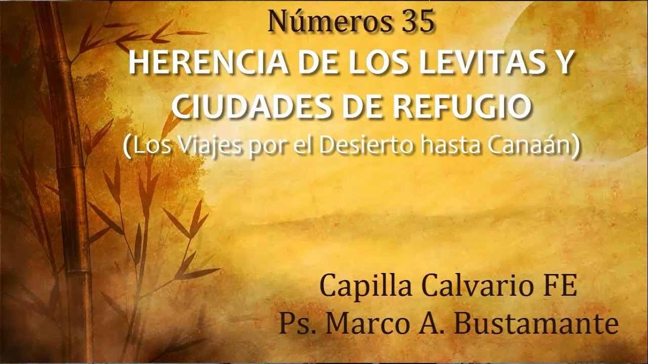 Números 35 - CIUDADES DE REFUGIO
