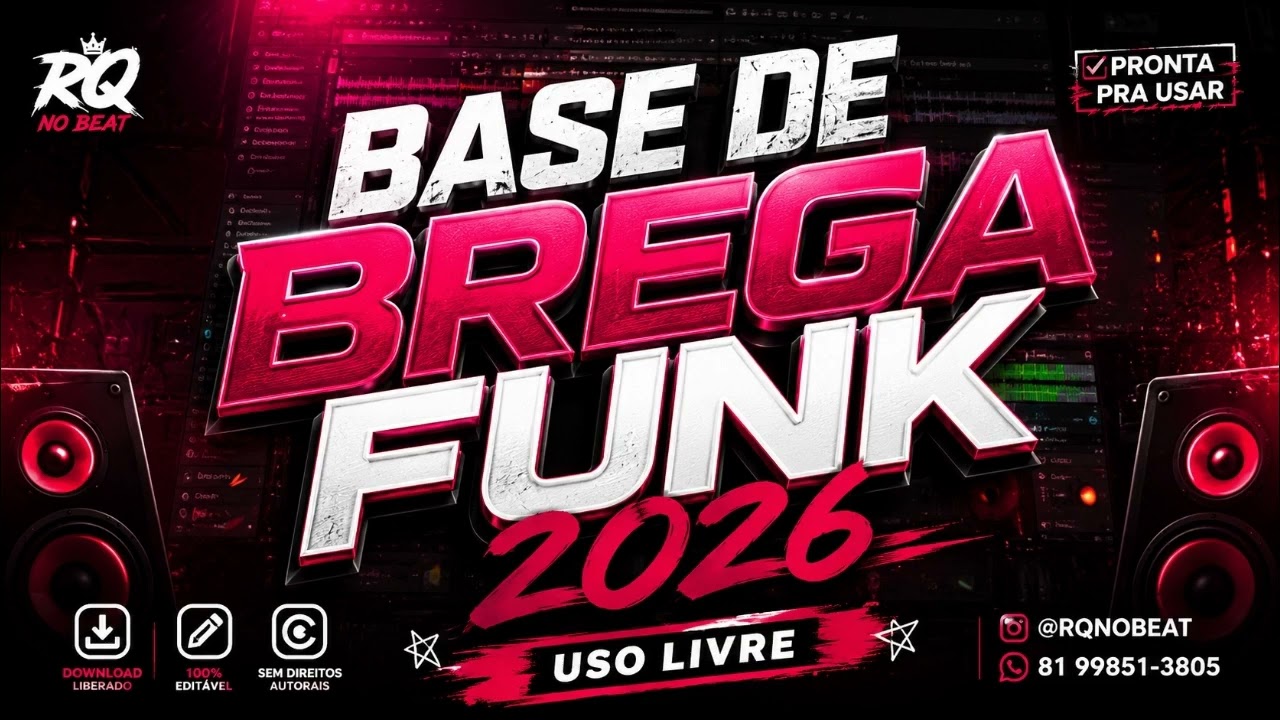 BASE BREGA FUNK USO LIVRE - RQ NO BEAT