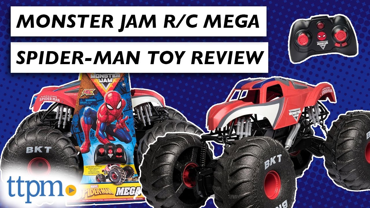 Check Out This Monster Spider-Man R/C Truck!