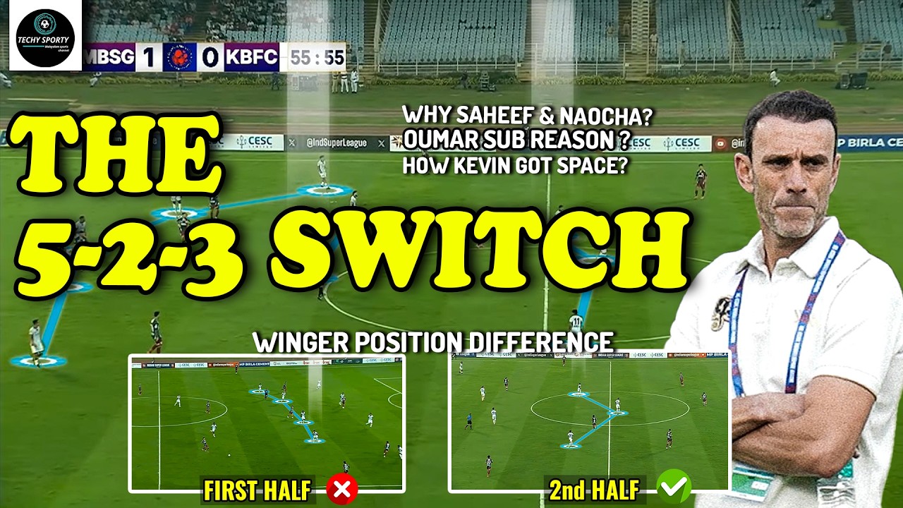 DAVID CATALA's stupid tactics ❓❓❓Kerala Blasters tactical analysis vs mohun bagan | AIFF ISL