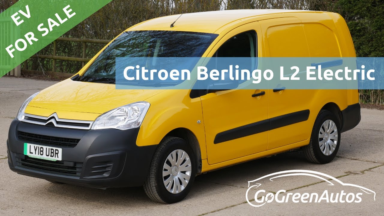SOLD: 2018 Citroen Berlingo 550 LX L2 electric van, long body, only 14,700 miles.