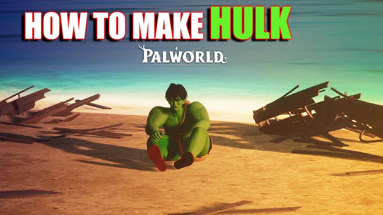 How to Make Hulk Character in Palworld (Easy Guide) 💪 | Palworld Hulk Build Tips