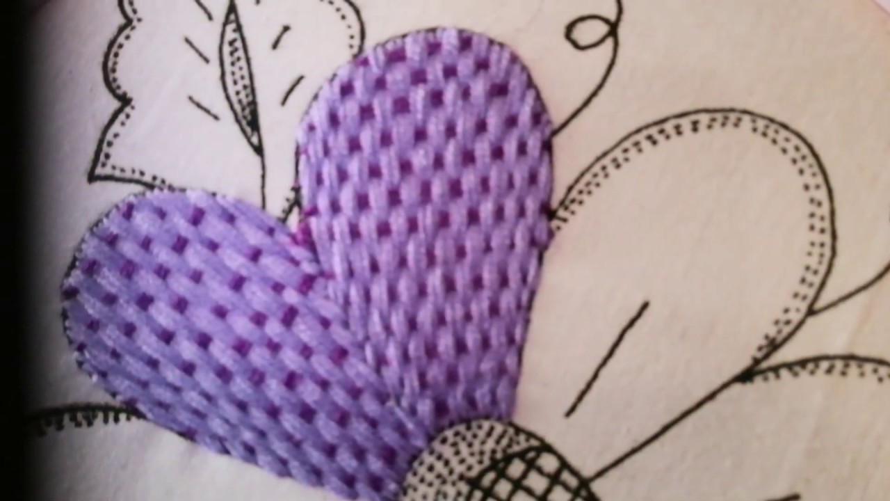 Puntada Fantasía Muy Fácil! Para Pétalos Grandes y Diseños de Frutas, Rapida y Fácil.