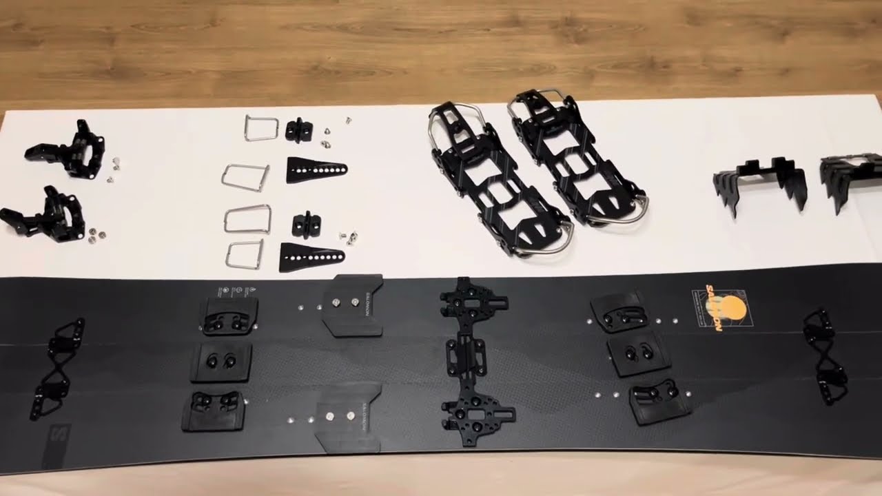Splitboard Salomon PREMIERE - komplett Set für Hardboots / complete set for hard boots