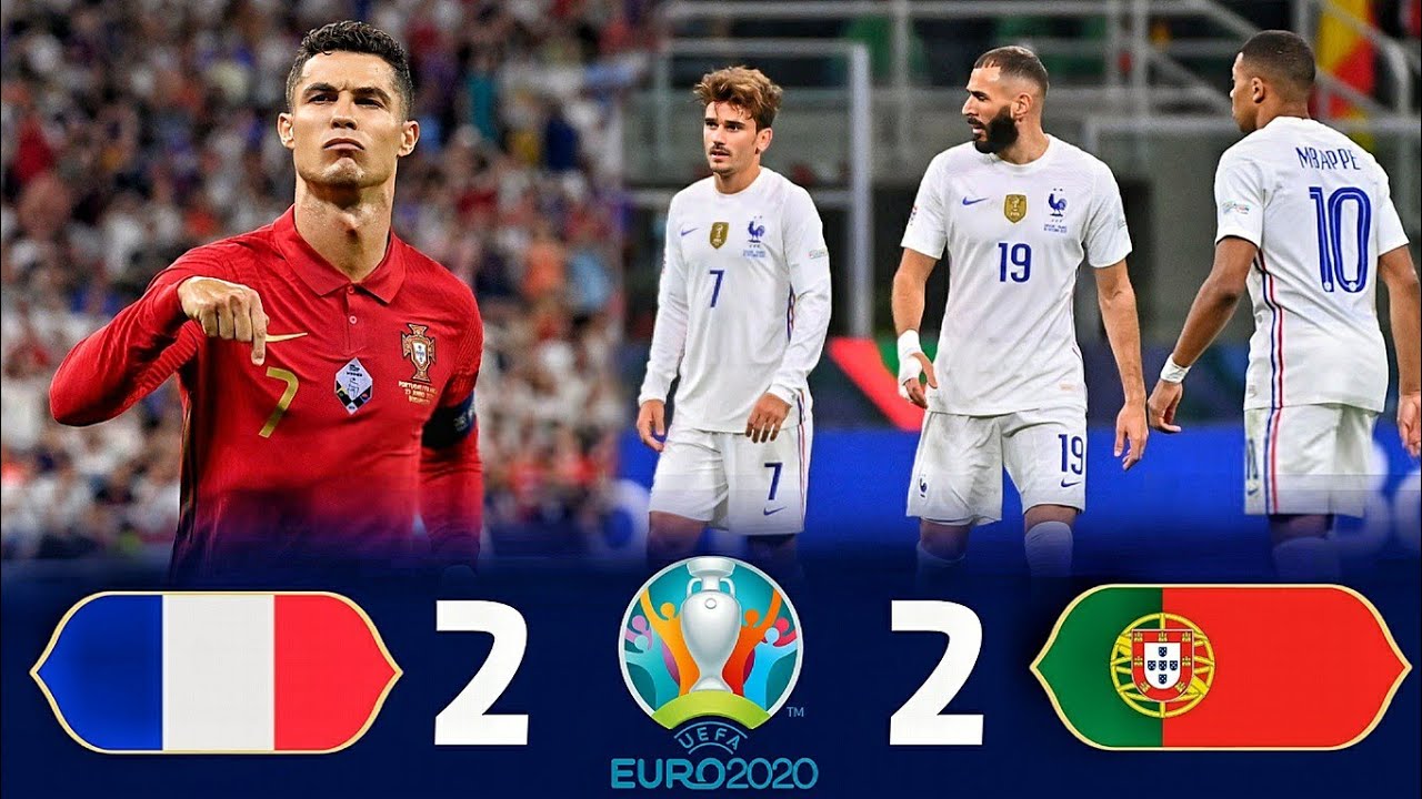 المباراه التي دمر فيها رونالدو ابطال العالم بلا رحمه  🤯🔥 ◄ البرتغال 2-2 فرنسا ❯ 🏅يورو  [2020] 💥 