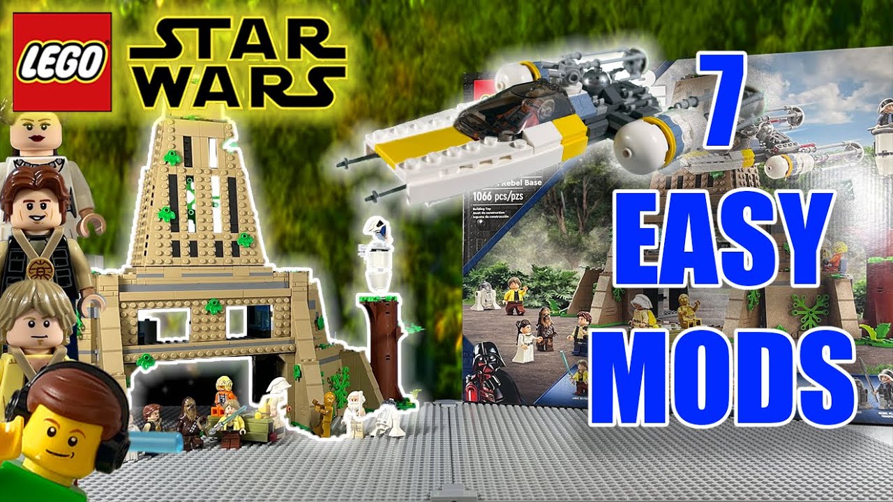 Как модифицировать базу повстанцев Явин IV (75365) | Lego Star Wars