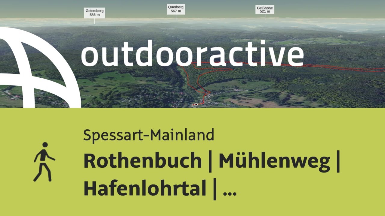 Wanderung im Spessart-Mainland: Rothenbuch | M&uuml;hlenweg | Hafenlohrtal | Europ&auml;ischer Kulturwanderweg