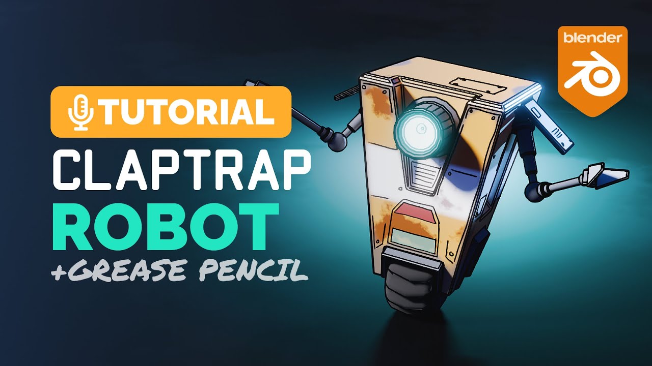 Blender 3D Borderlands Character Tutorial | Polygon Runway