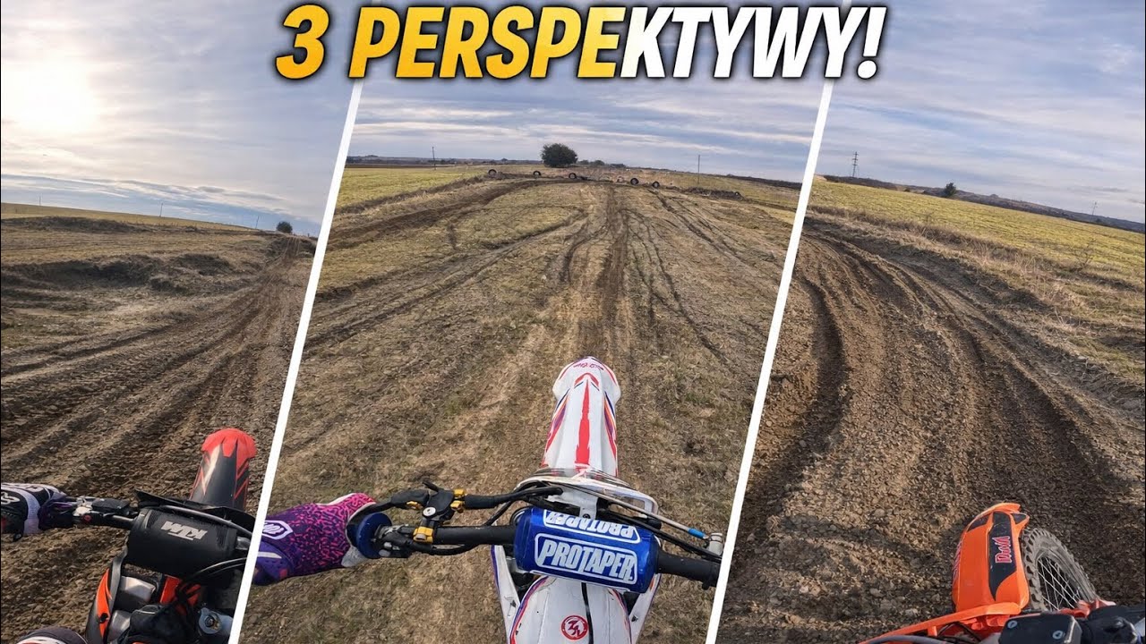 JEDEN FILM, 3 PERSPEKTYWY - YAMAHA YZF 450 / KTM SXF 350 / KTM SXF 250