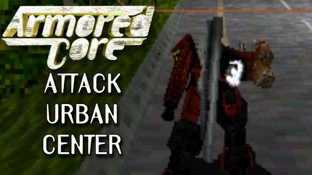 Armored Core Mission #15 - Attack Urban Center [PS1 HD]