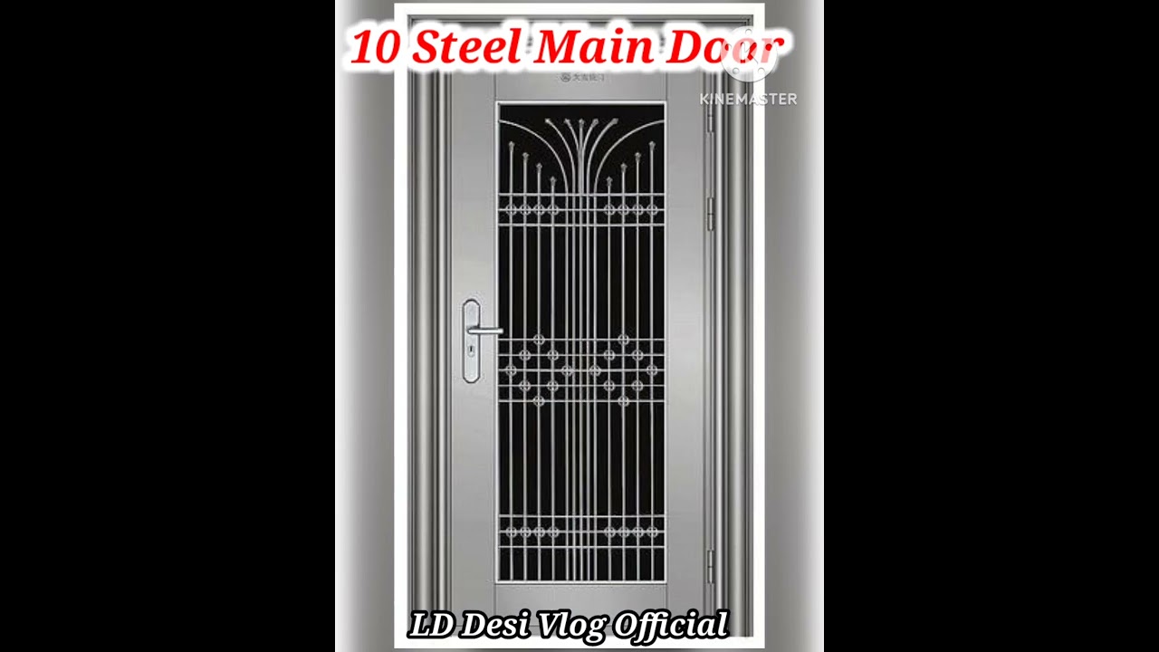 10 steel main door design // 10 steel main door design ideas #maindoor #doors #doordesign