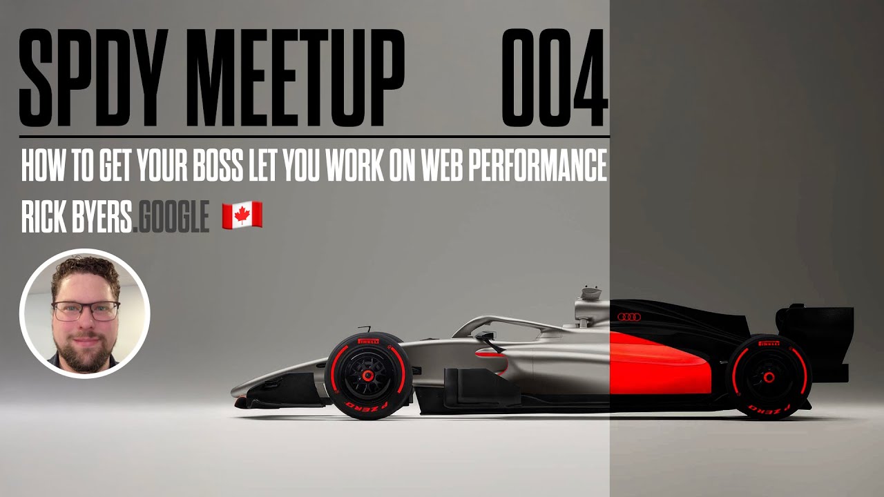 How To Get Your Boss To Let You Work On Web Performance, by Rick Byers of Google.
