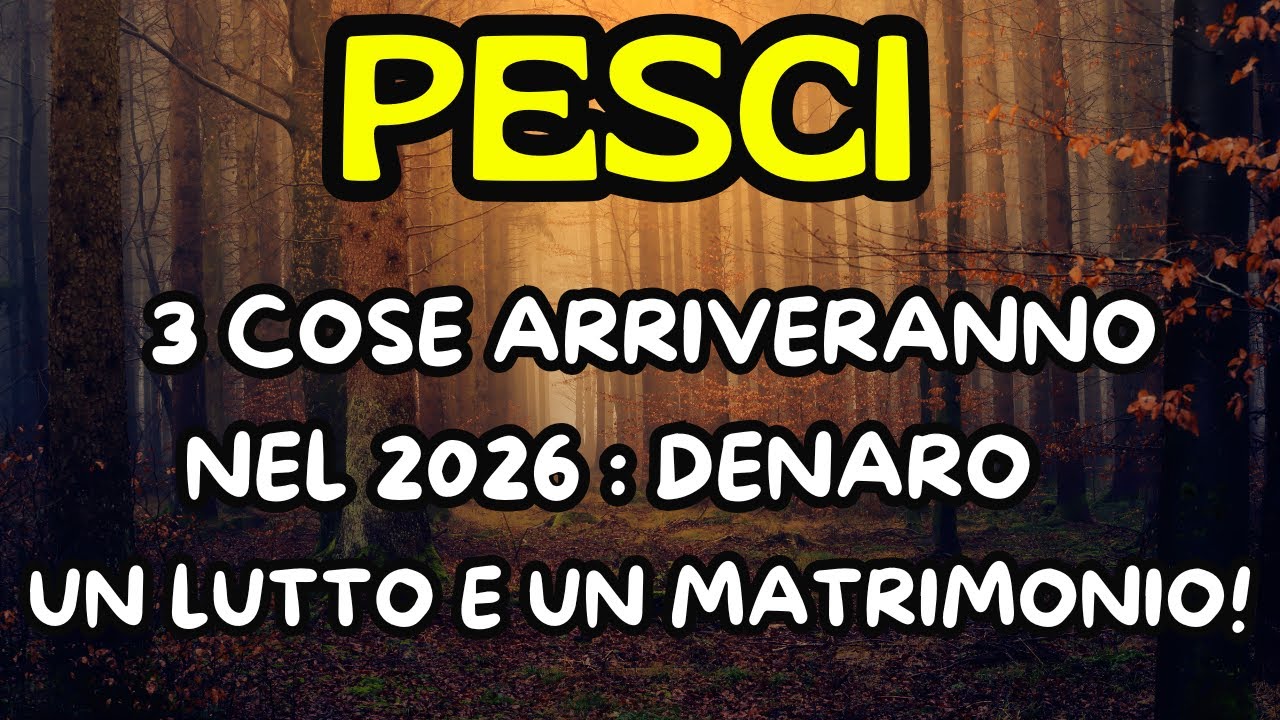 PESCI♓️💸UNA PIOGGIA DI DENARO STA ARRIVANDO! UN LUTTO INATTESO E UN MATRIMONIO INASPETTATO