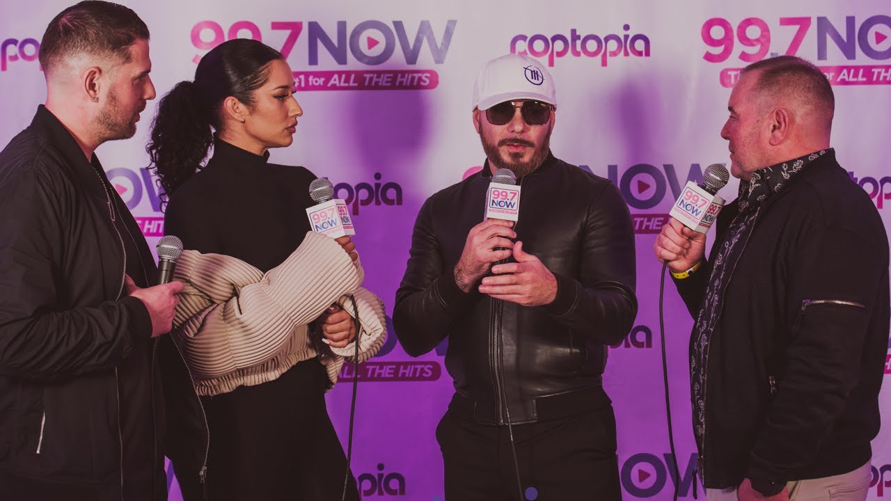 Pitbull's ENERGETIC #Poptopia interview with Big Bay Mornings!