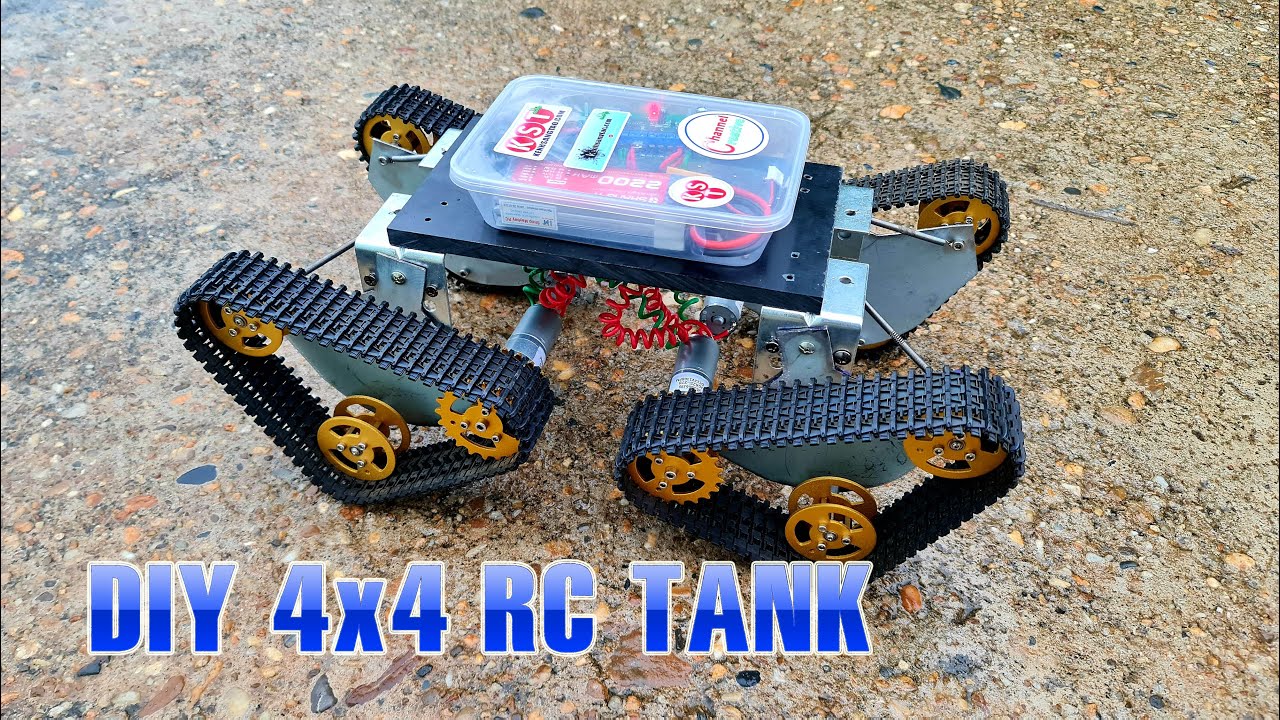 Buid A 4x4 RC Tank