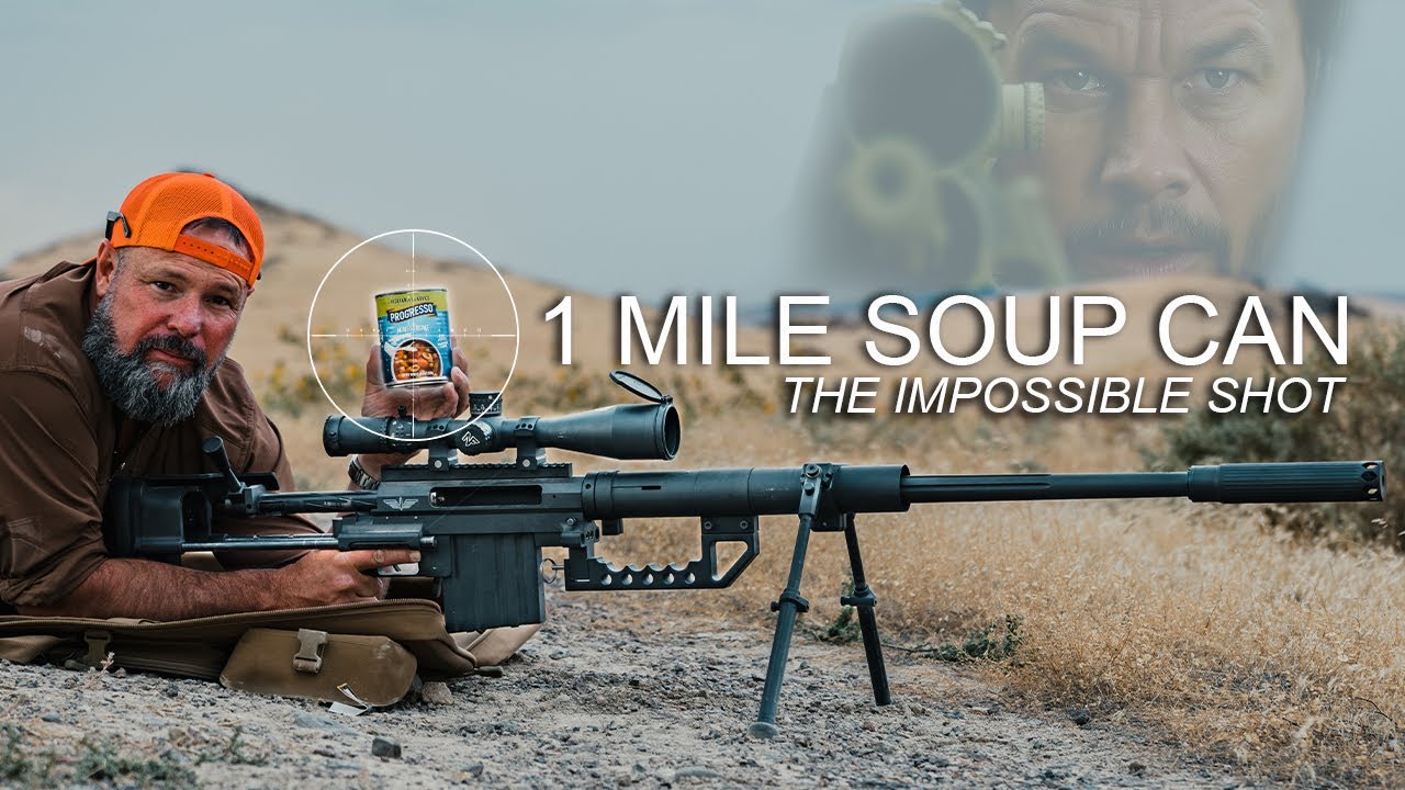 408 банок супа Cheytac, 1 миля — это РЕАЛЬНАЯ вещь (тест фильма-стрелка)