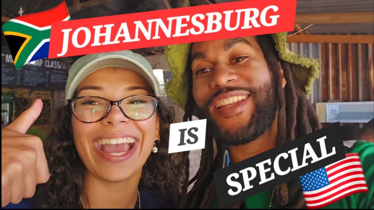 SOUTH AFRICA 🇿🇦  EXPLORES REAL JOHANNESBURG  AFRICAN AMERICAN 😱 WOW!
