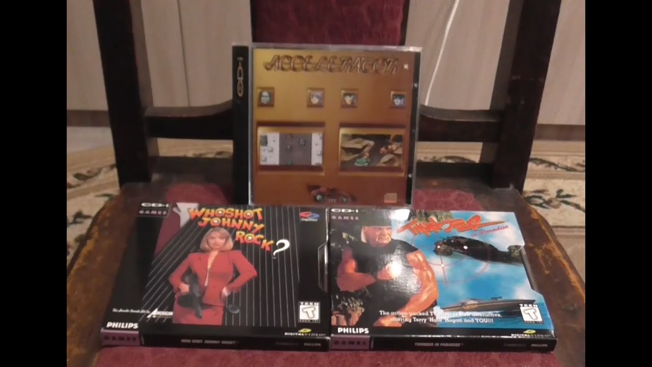 PHILIPS CD-i - Распаковка трёх новых запечатанных игр (Моя скромная коллекция игр PHILIPS CD-i)