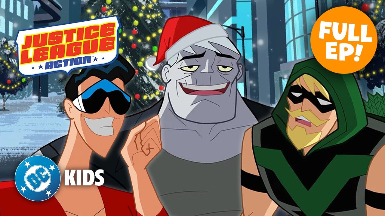 CRASHING Christmas! 😱🎄 | Justice League Action FULL EPISODE Cutdown | #KidsCartoons @DC Kids