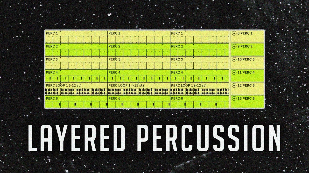Groovy Percussive Techno - Layered Loops and Rhythmic Patterns
