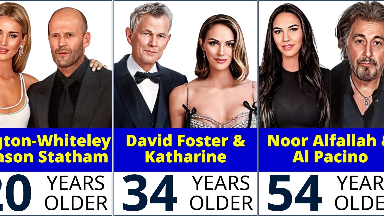 Celebrities Who Married Younger Women