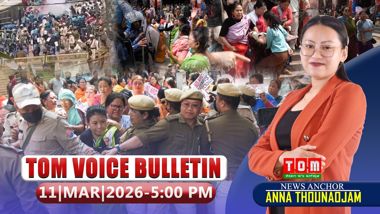 TOM TV - TOM VOICE BULLETIN || 11 MARCH 2026, 5:00 PM