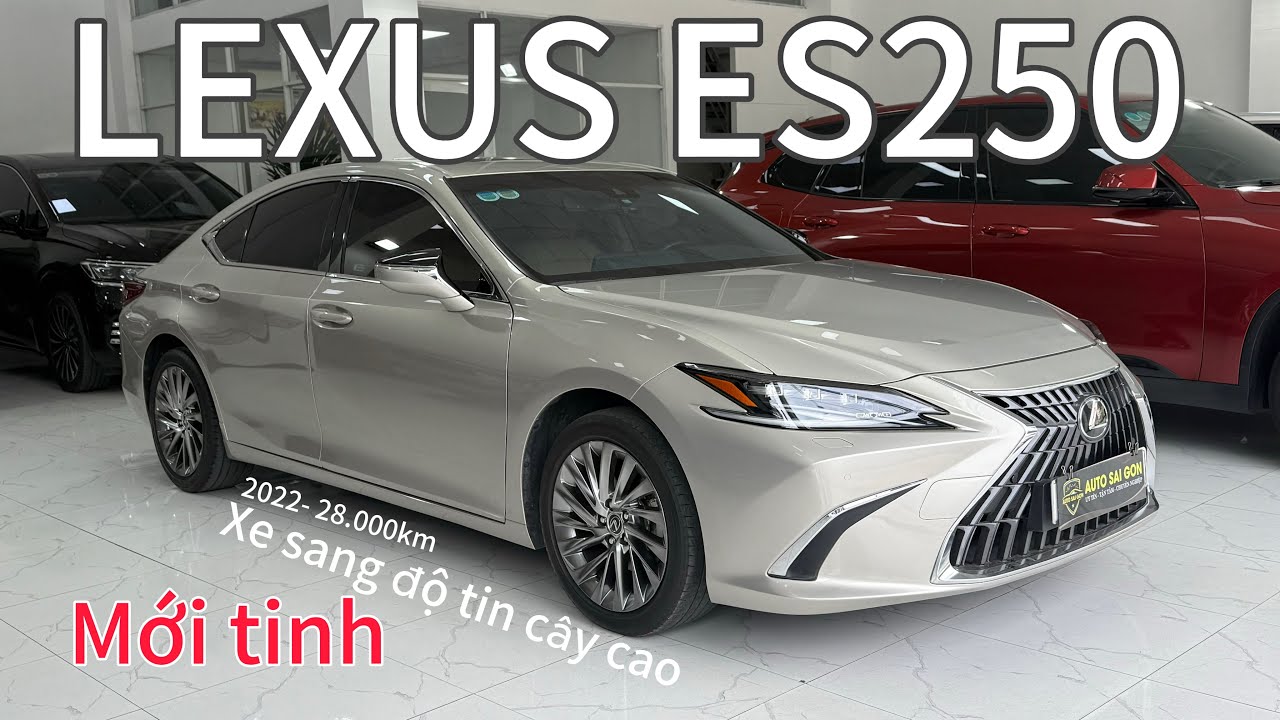 Lexus es250 2022 mới tinh 1 chủ xư sang độ tin cậy cao lành bền và rộng nhất phân khúc #Lexus_es250