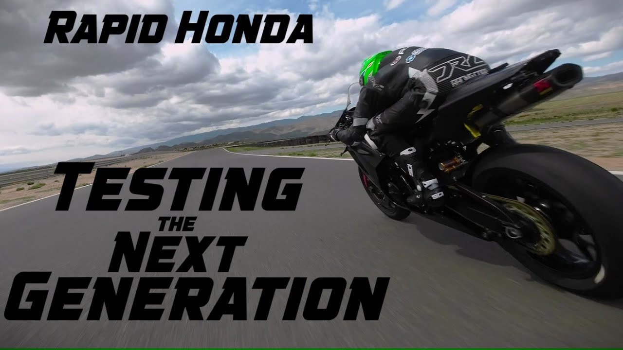Testing the Next Generation. Rapid Honda Supersport and Sportbike on track in Spain