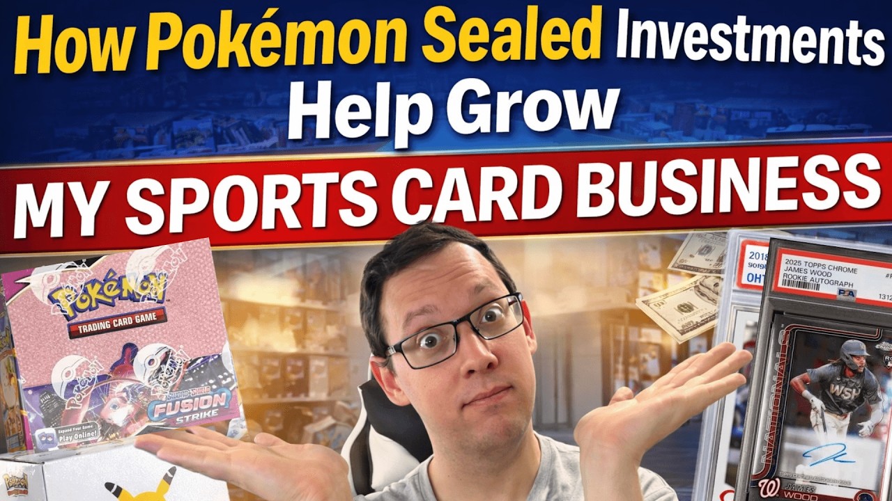 How Pokémon Sealed Investments Help Grow My Sports Card Business