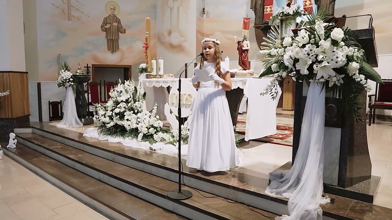 Panie proszę przyjdź...Pierwsza Komunia święta Alicji