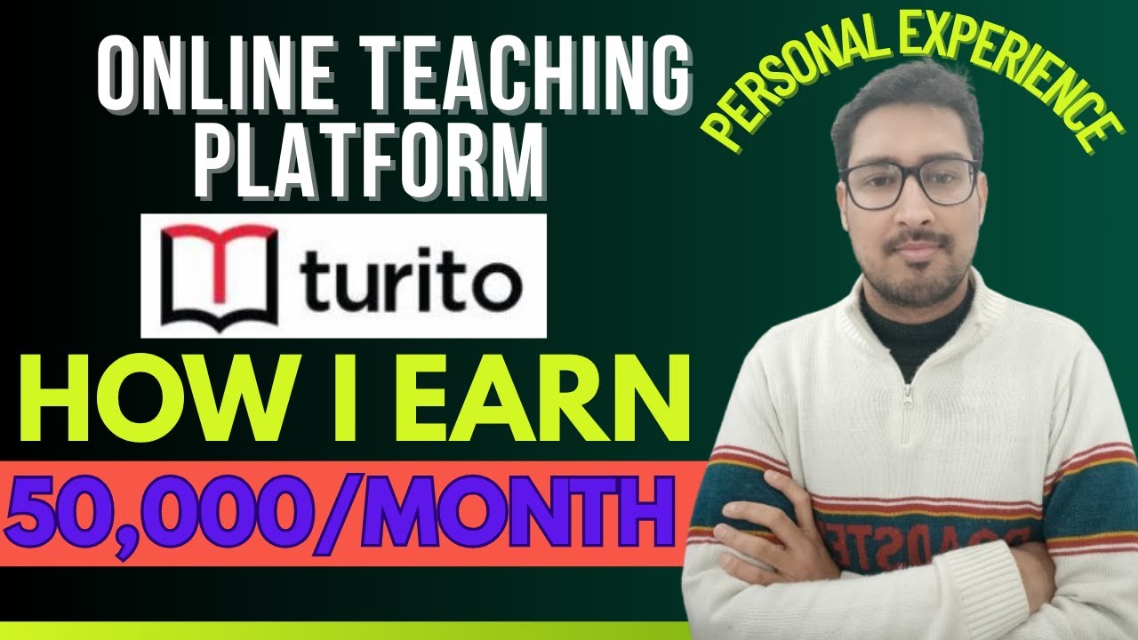 Turito Online Teching Platform| Personal Experience| Earn Upto 50,000 #onlineteaching #onlineearning