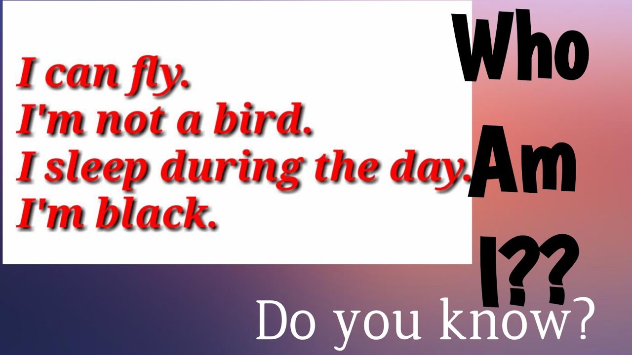 Who Am I??|10 Animal Riddles and Answer|