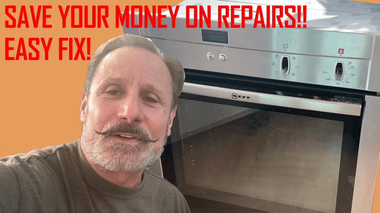 How to fix modern Neff Oven PushKnob, Thermostat
