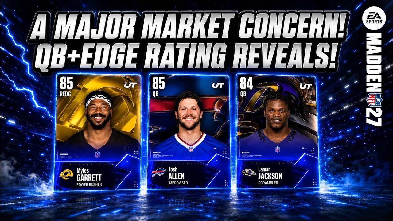 MUT 27: РЕЙТИНГИ CORE ELITE QB И EDGE! СЕРЬЕЗНАЯ ПРОБЛЕМА ДЛЯ АУКЦИОНА!