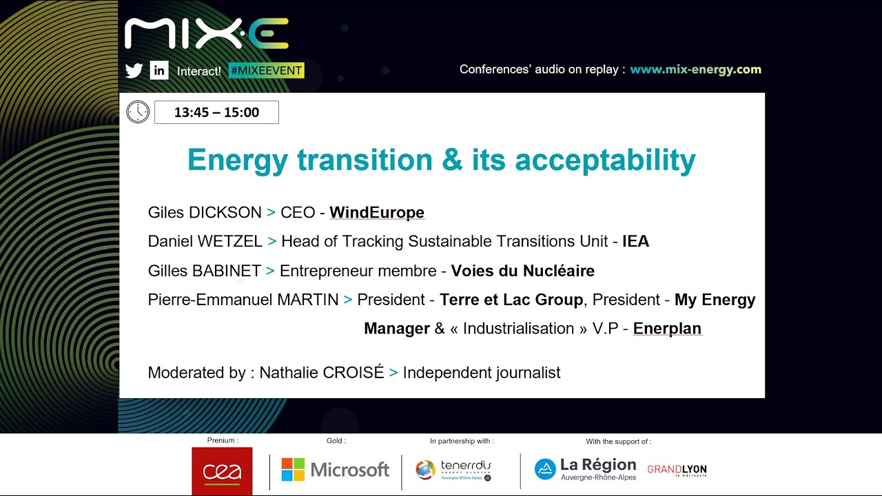 Transition énergétique et acceptabilité
