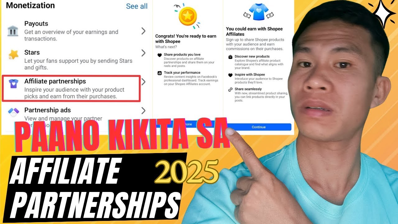 Paano Kikita sa AFFILIATE PARTNERSHIPS sa FACEBOOK | Bagong tool ni Meta | Toto Fred #tutorial