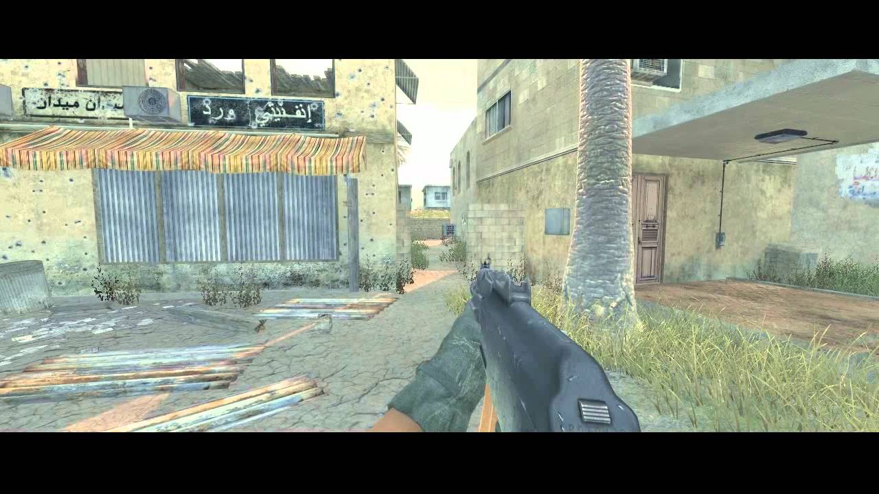COD4-PROMOD Backlot / Basic SMG rush