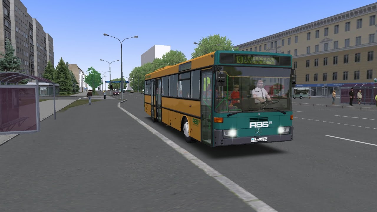 OMSI 2 | Mercedes-Benz O407 | Чистогорск | Маршрут 120