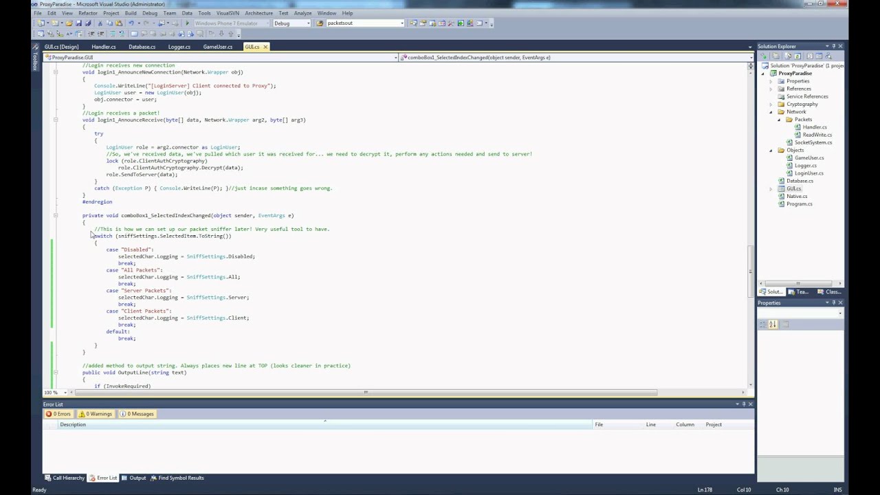 [ProxyParadise] Unit Two, Part Two: Setting up a packet logger