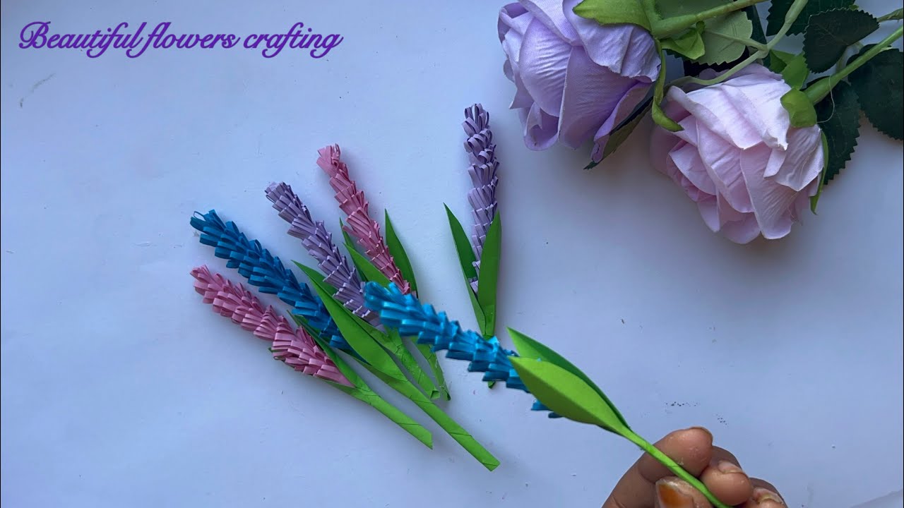 Beautiful paper flowers craft idea for home decor | beautiful flowers 