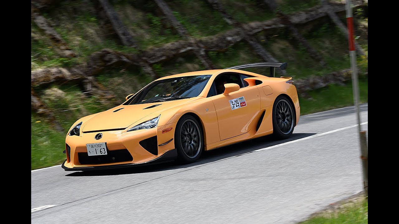 ＴＯＹＯＴＡレクサスLFA浅間ヒルクライム