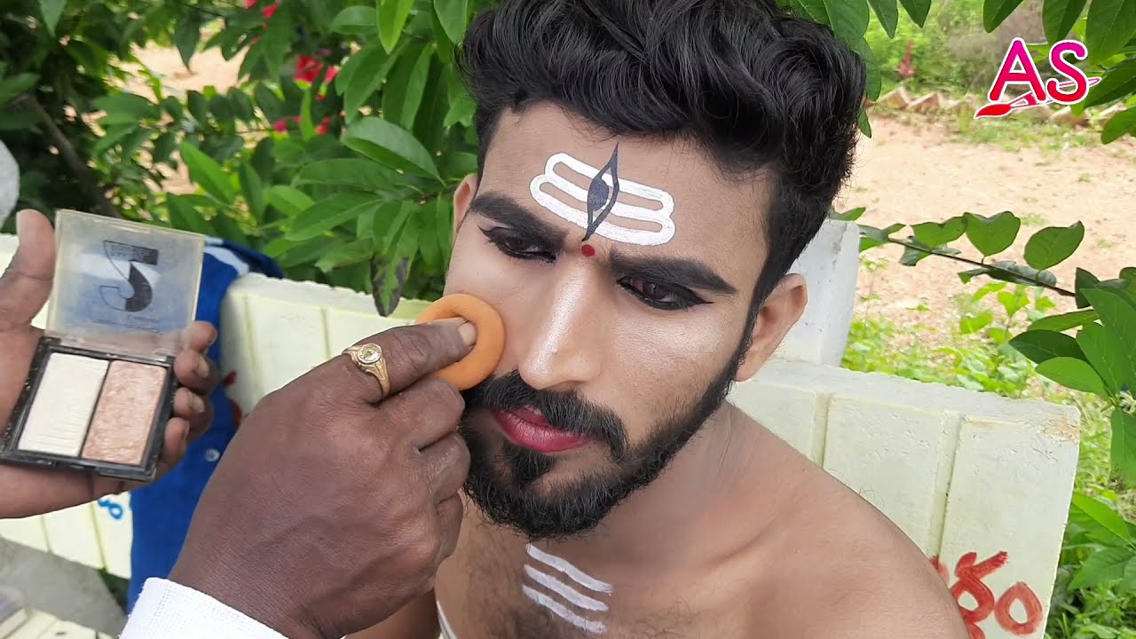 LORD SHIVA SONG  SHOOTING MAKEUP #LORDSHIVA #MAKEUP
