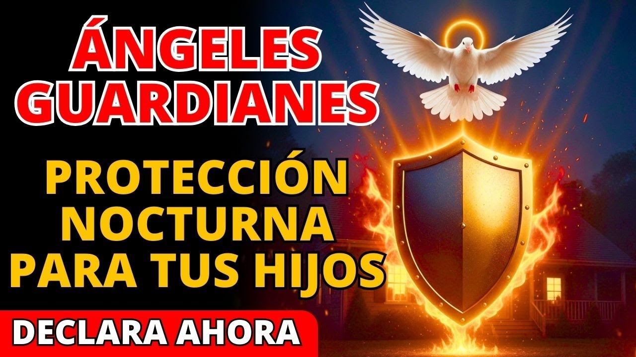 🩸 Protección total por la Sangre: tus hijos DUERMEN seguros mientras ángeles vigilan el hogar