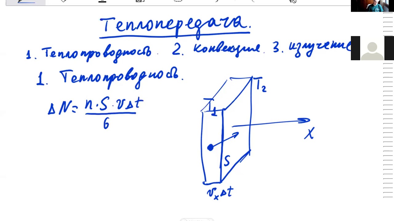 Теплофизика Л11. Уравнение теплопроводности