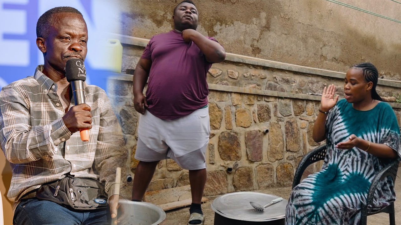 Nzovu ubu tuvugana arimo gusangira umugore na Kasuku