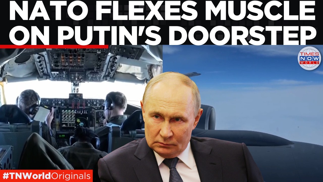 WATCH: NATO Flexes Air Power Near Russia; 200 Warplanes Swarm Finland | Times Now World