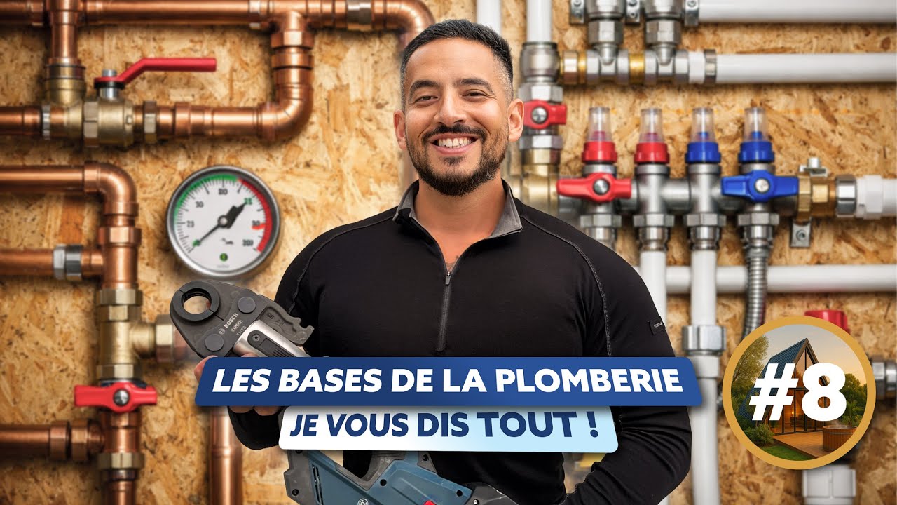 Les bases de la plomberie multicouches + j'ai enfin de l'élec au chantier / ep 8