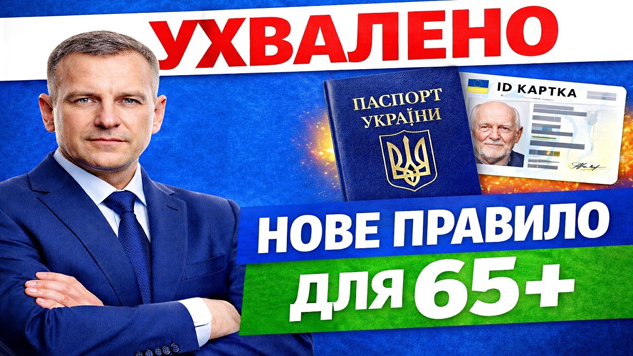 ПАСПОРТИ для ПЕНСІОНЕРІВ 65+ у 2026: що змінюється і чи потрібно міняти книжечку