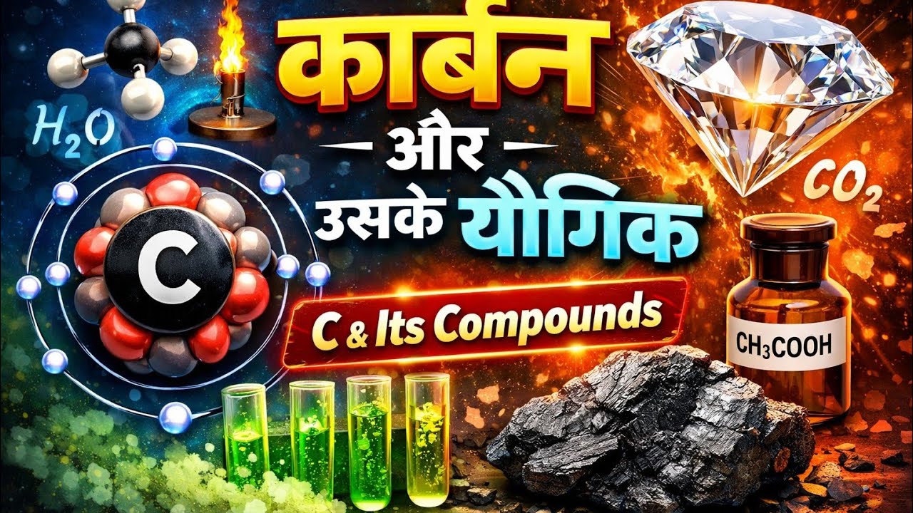 कार्बन और उसके यौगिक #science #biology #education #chemistry 